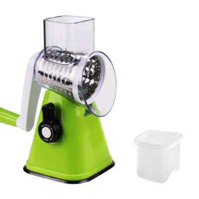 Mechanical grater slicer for vegetables, isolated on white background
