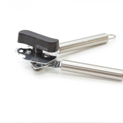 Can opener against a white background